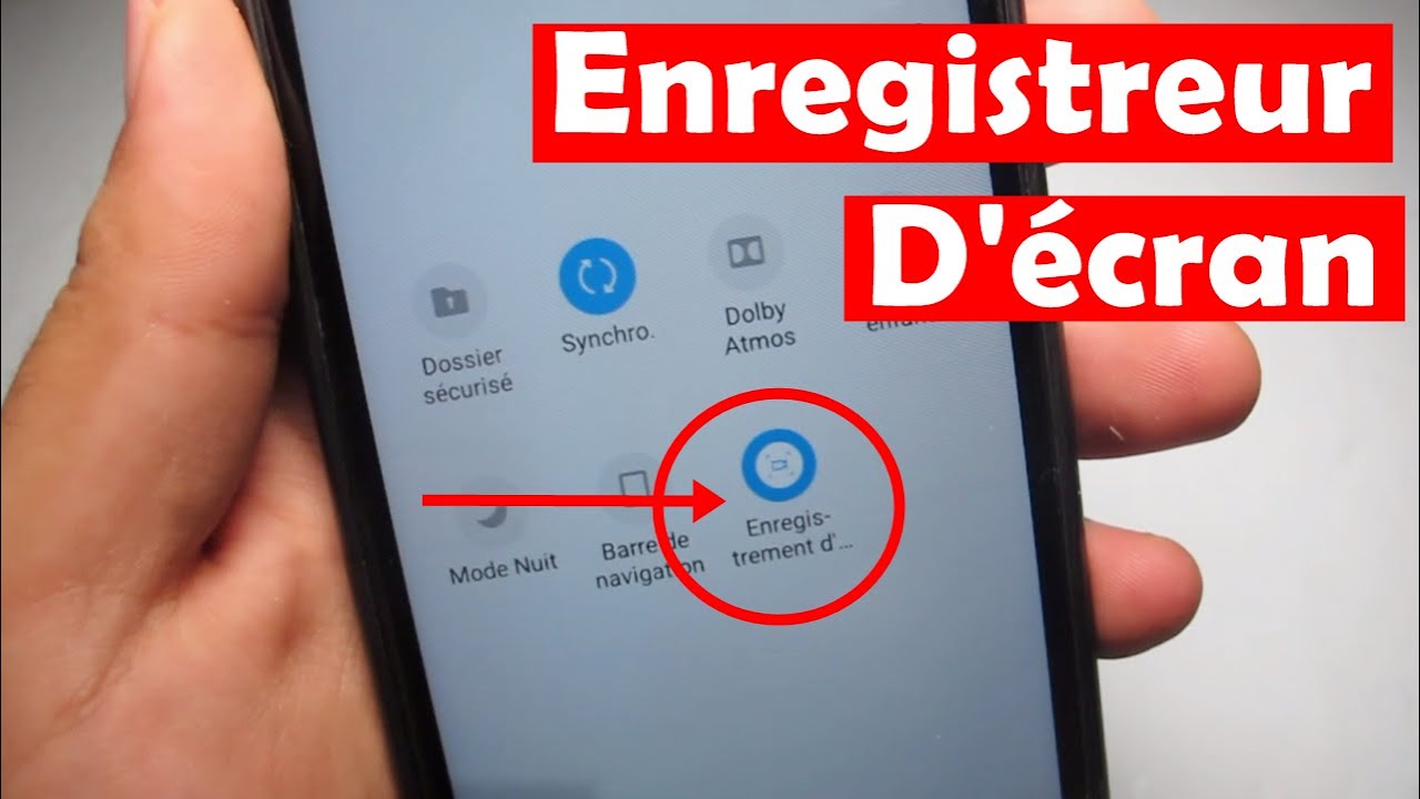 Enregistreur D'écran Samsung! - YouTube