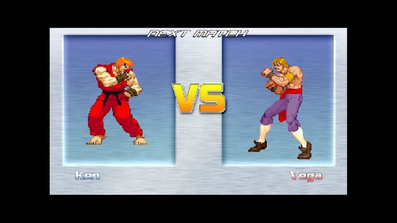 Street Fighter 2 Victory (MUGEN) - Ken VS Vega 