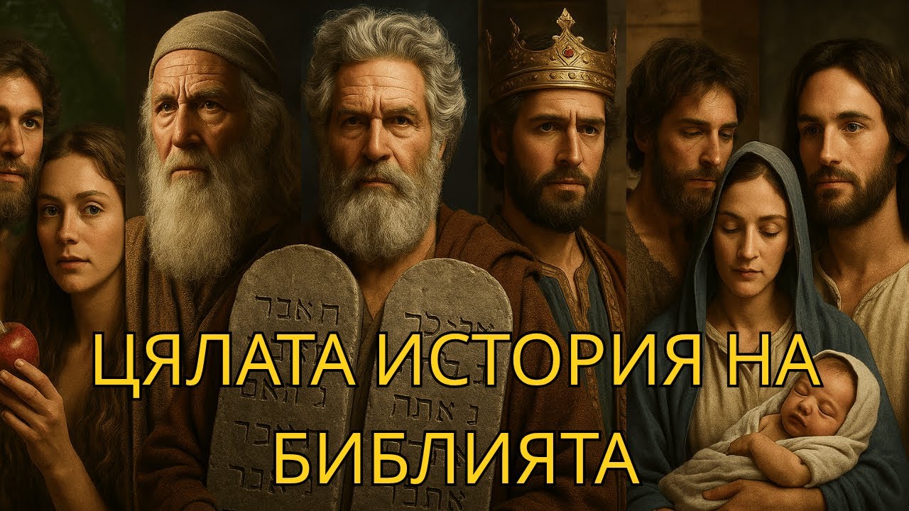 Историята на Библията, както никога не сте я виждали — от Сътворението до Обещания Месия