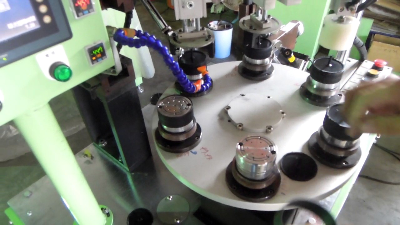 CRT50 Rotary Type Rubber Parts Trimming Machine YouTube