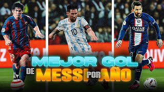 EL MEJOR GOL DE MESSI POR AÑO (2005 - 2023)