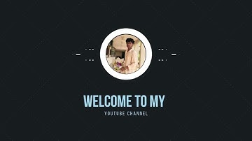 Youtube channel Intro video
