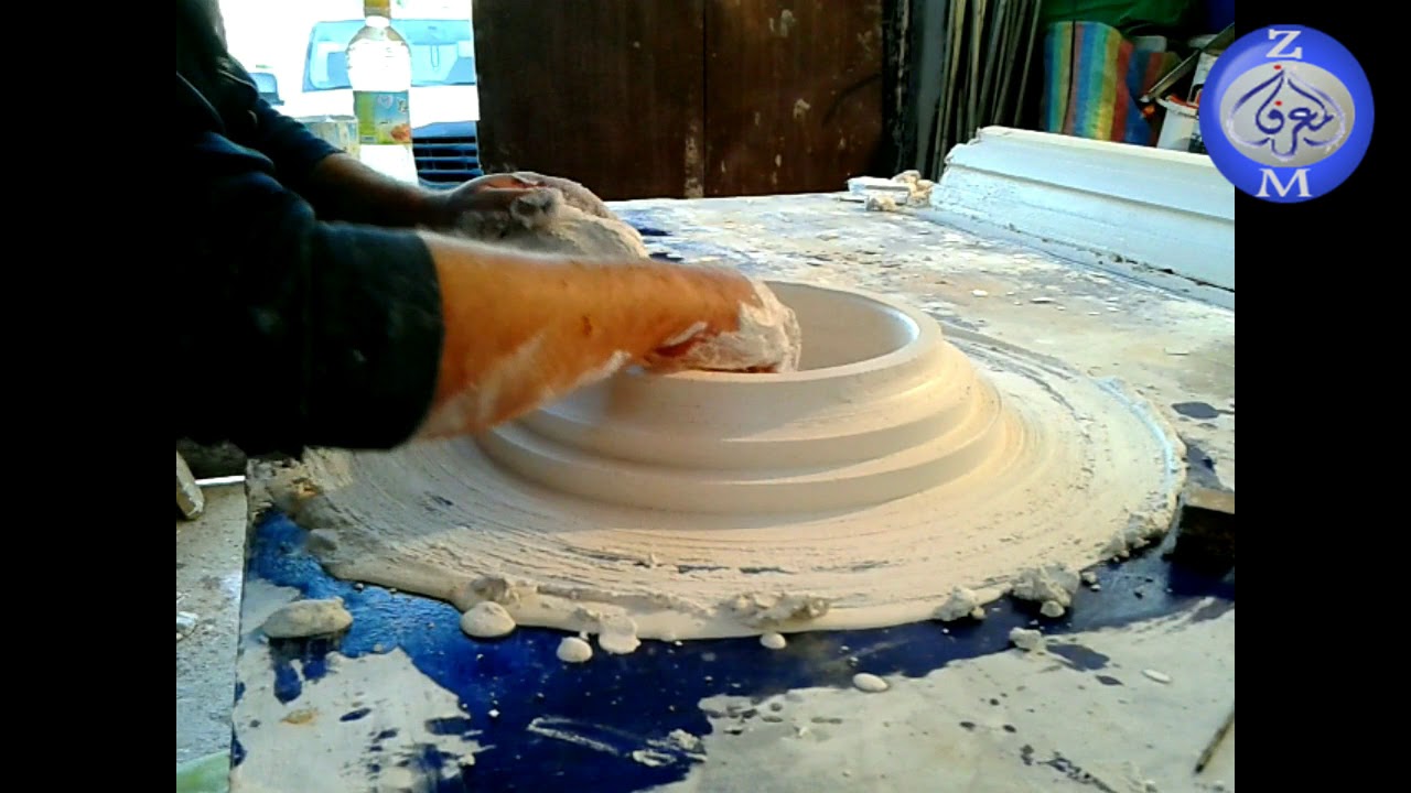 طريقة صنع قالب لصنع عمود بالجبس