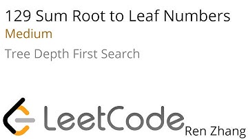 Leetcode 129 Sum Root to Leaf Numbers