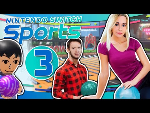 NINTENDO SWITCH SPORTS 🎳 #3: Bowling | Solo & Multiplayer