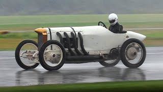 1909 Benz 200Hp 'Blitzen Benz' Record Car W/ 21.5-Litre 4-Cylinder: Accelerations & Hillclimb Action