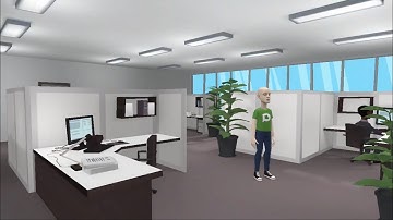 How to create a floating head glitch on plotagon