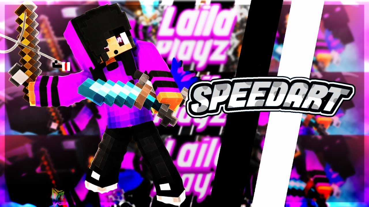 Minecraft Banner Speed art Laila Playz(Ft Flash Works) - YouTube