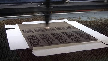 AP Lazer: Watch us Cut and Engrave Leather