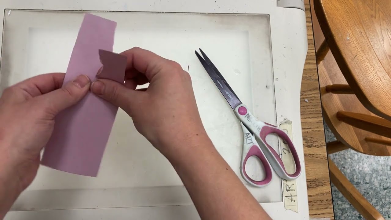 Paper Cutting Techniques:  Tearing and Layering