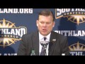 Men's Basketball: Stephen F. Austin's Press Conference vs Houston Baptist 3rd Round