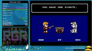 Circus Caper (NES) - Any% - 7:02