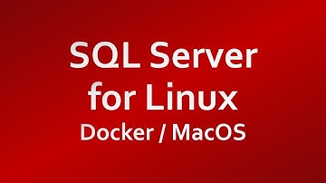 Installing SQL Server for Linux on Docker Container (on Mac)
