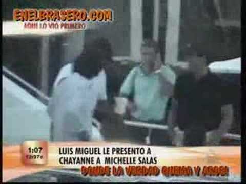 Luis Miguel con Michelle Salas y Chayanne