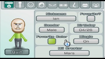Ian - Wii Sports - Mii 976