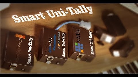 Universal WiFi Tally Lights or Uni-Tally WiFi