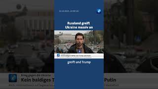 Russland greift die Ukraine aus der Luft massiv an #tagesschau #nachrichten #ukraine #russland