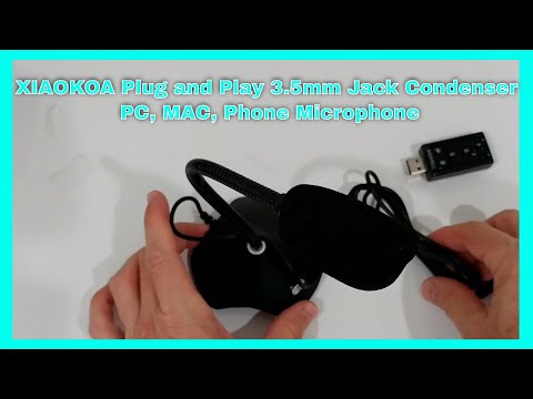 xiaokoa-pc-microphone-plug-and-play-3.5mm-jack-condenser-desktop-microphone-for-pc/mac/phone-review