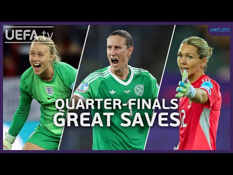 Women's EURO Great Saves | Quarter-Finals