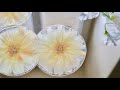 How to make gorgeous 3d flower resin coasters