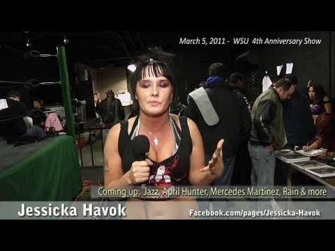 Ivory (Lisa Moretti), Luna Vachon & April Hunter Inducted into 2011 WSU Hall-of-Fame by Jazz....