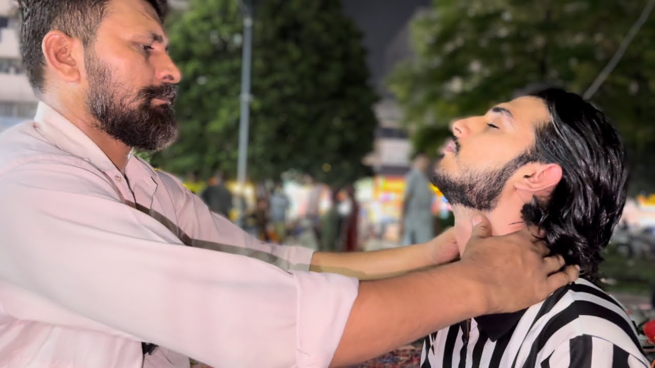 Ultimate Relaxation Pakistani Street Massage Therapy With Cracks #massage