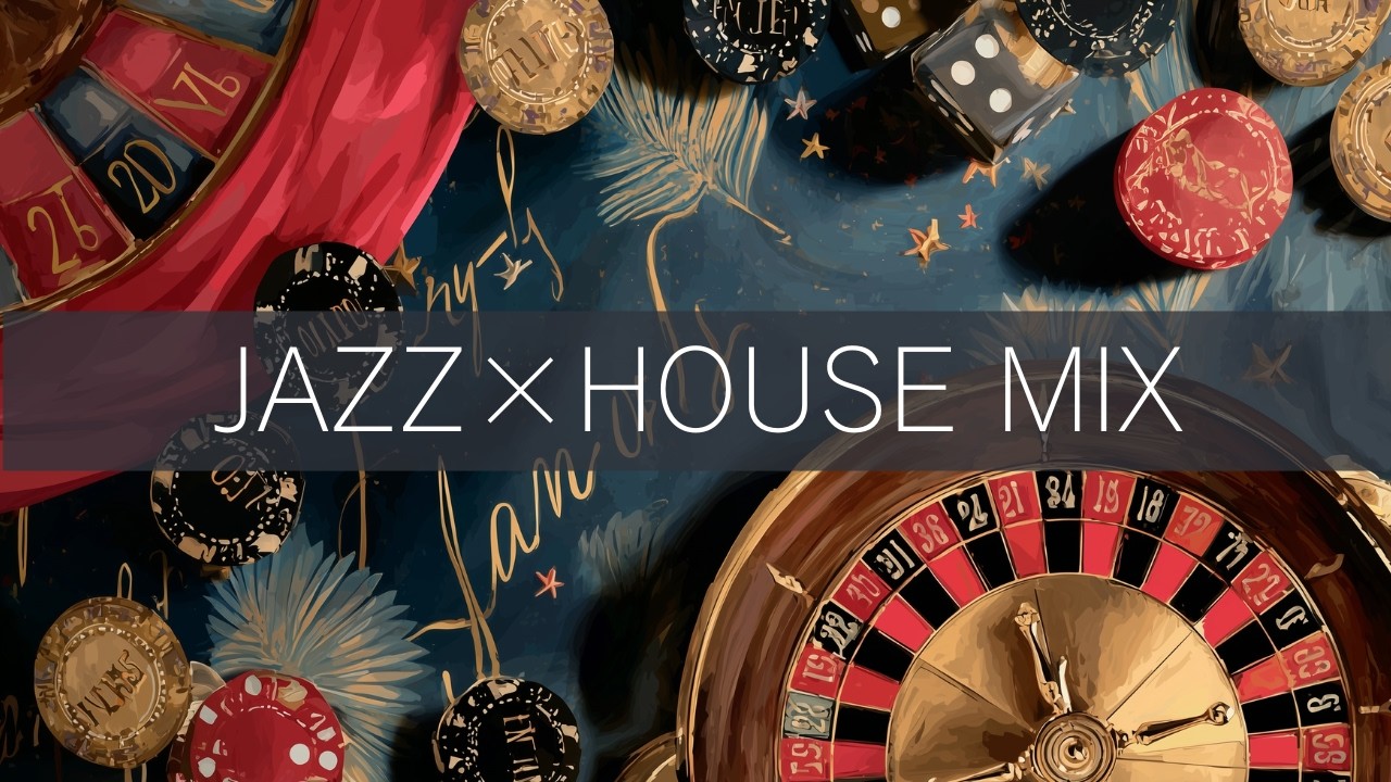 Jazz House Mix |（Casino Night) Smooth Sax & Piano Set | ideal for Late Night Work & Lounge