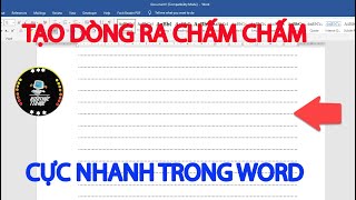 Top 8 Cách Làm Dấu Chấm Đến Hết Dòng Trong Word Hay Nhất Năm 2022