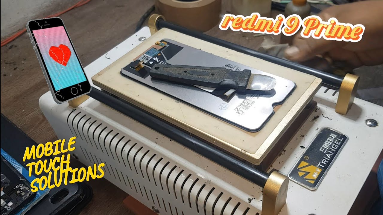 redmi 9 Prime touch glass change