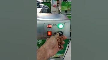 Sugarcane floor model machine chacking video serial number 674