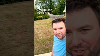 I made a HUGE Mistake!  #lawncare #landscaping #lawngoals #diy