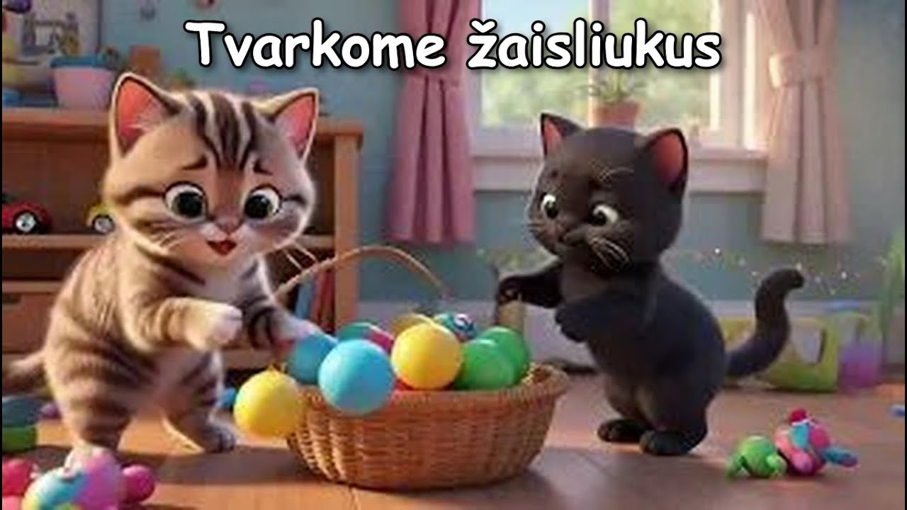 Mes Tvarkome žaisliukus 😺