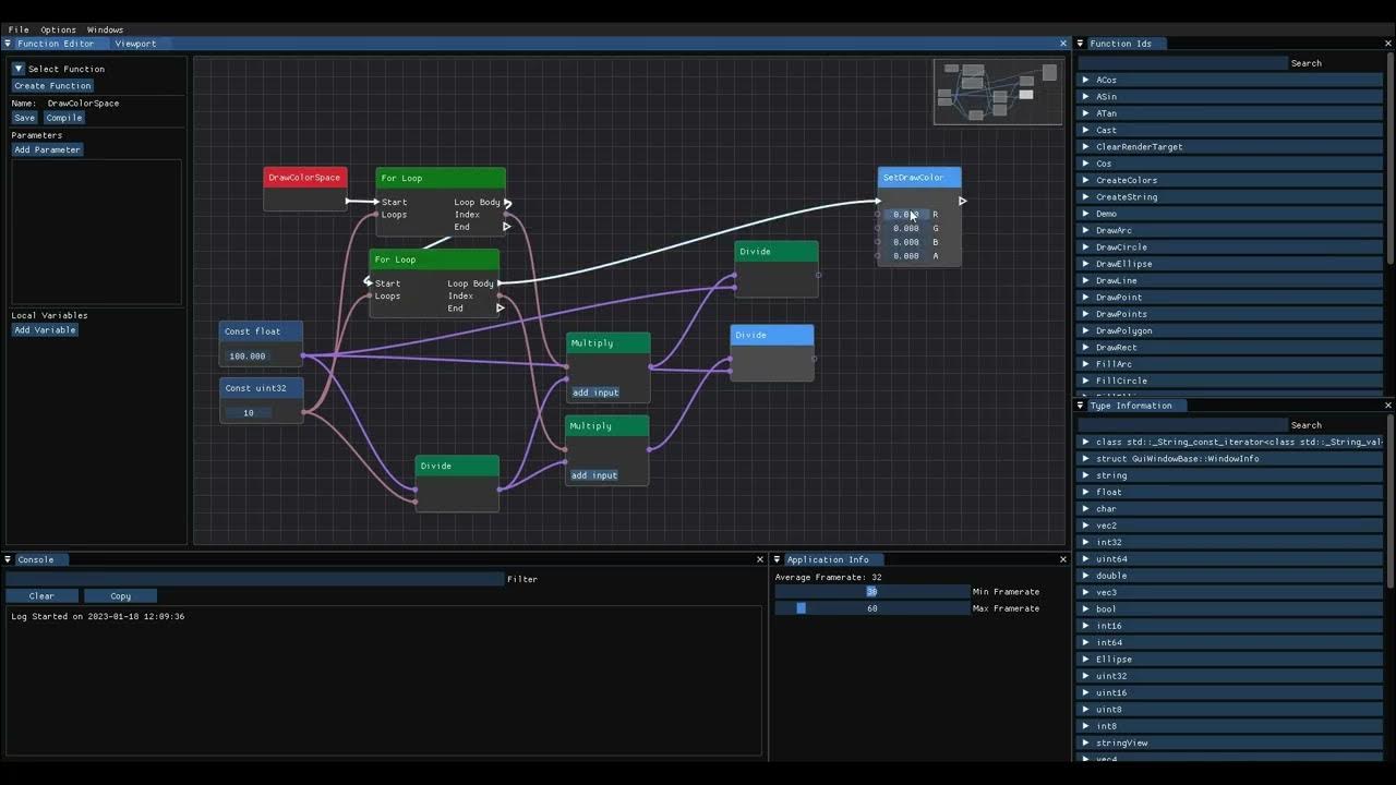 Visual Scripting Language Math Operations Demo - YouTube