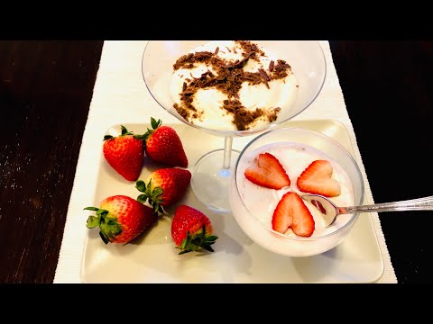 Video: Basil-Yoghurt Panna Cotta Met Grapefruit Gelèe