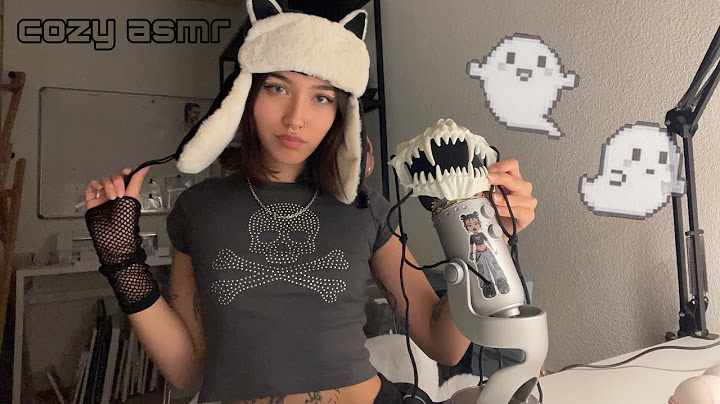 ASMR ☆ Random Triggers (mouth sounds, spoolie, tracing, fabric sounds, mic scratching,..)
