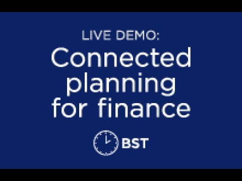 Connected Planning for Finance