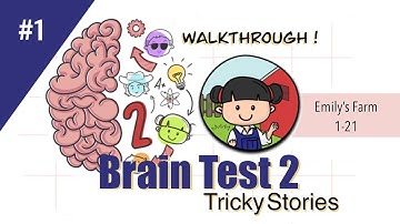 Brain Test 2: Tricky Stories | Emily’s Farm (All Levels)