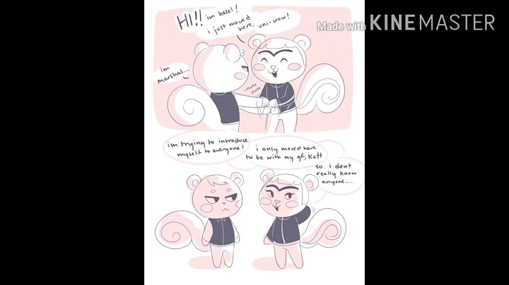 Marshall meets Hazel (Animal Crossing Comic dub)
