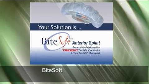 BiteSoft Anterior Splint (Spanish Version)
