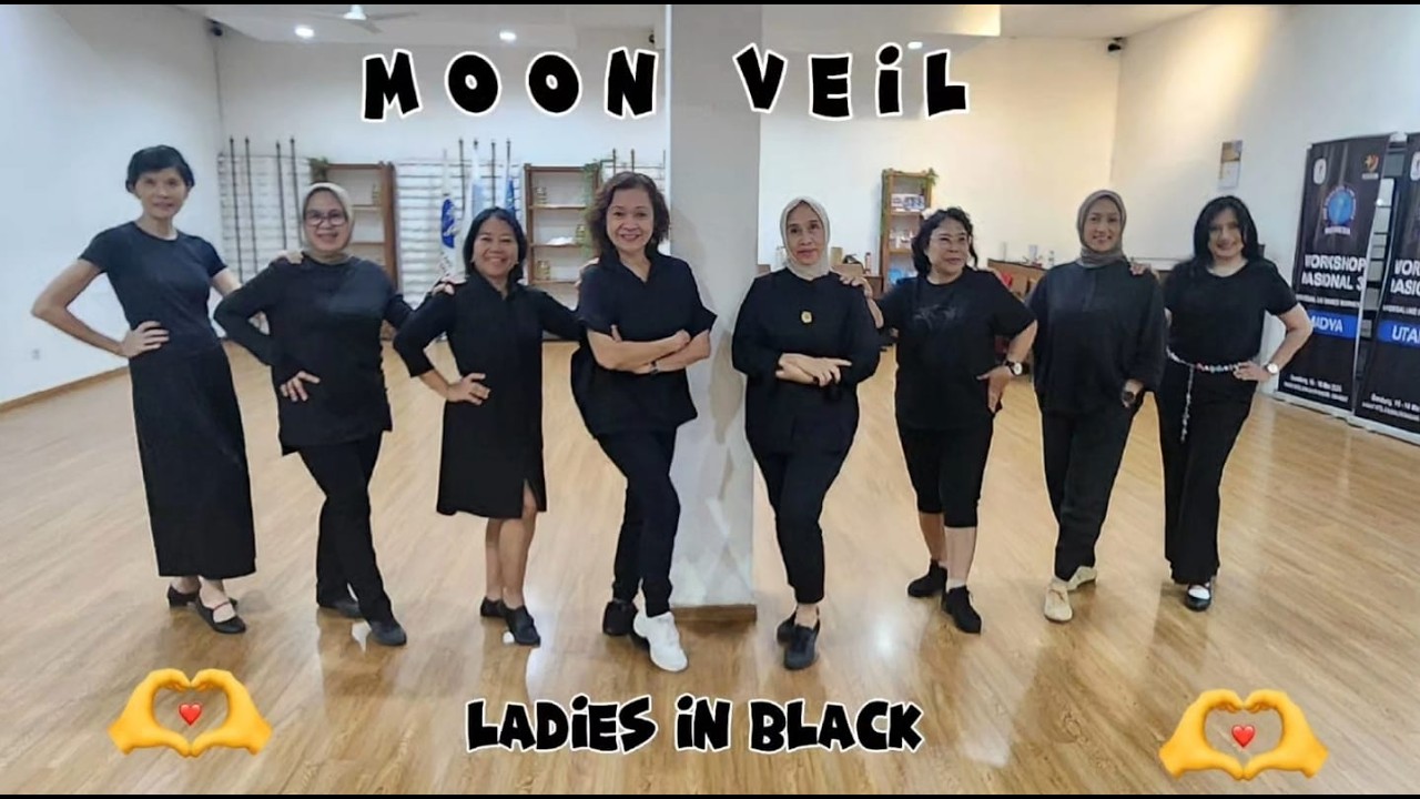 MOON VEIL LINE DANCE || LADIES IN BLACK II Choreo by Kuk Kumson & Eun Hee Yoon (All KOR) – Jan’26