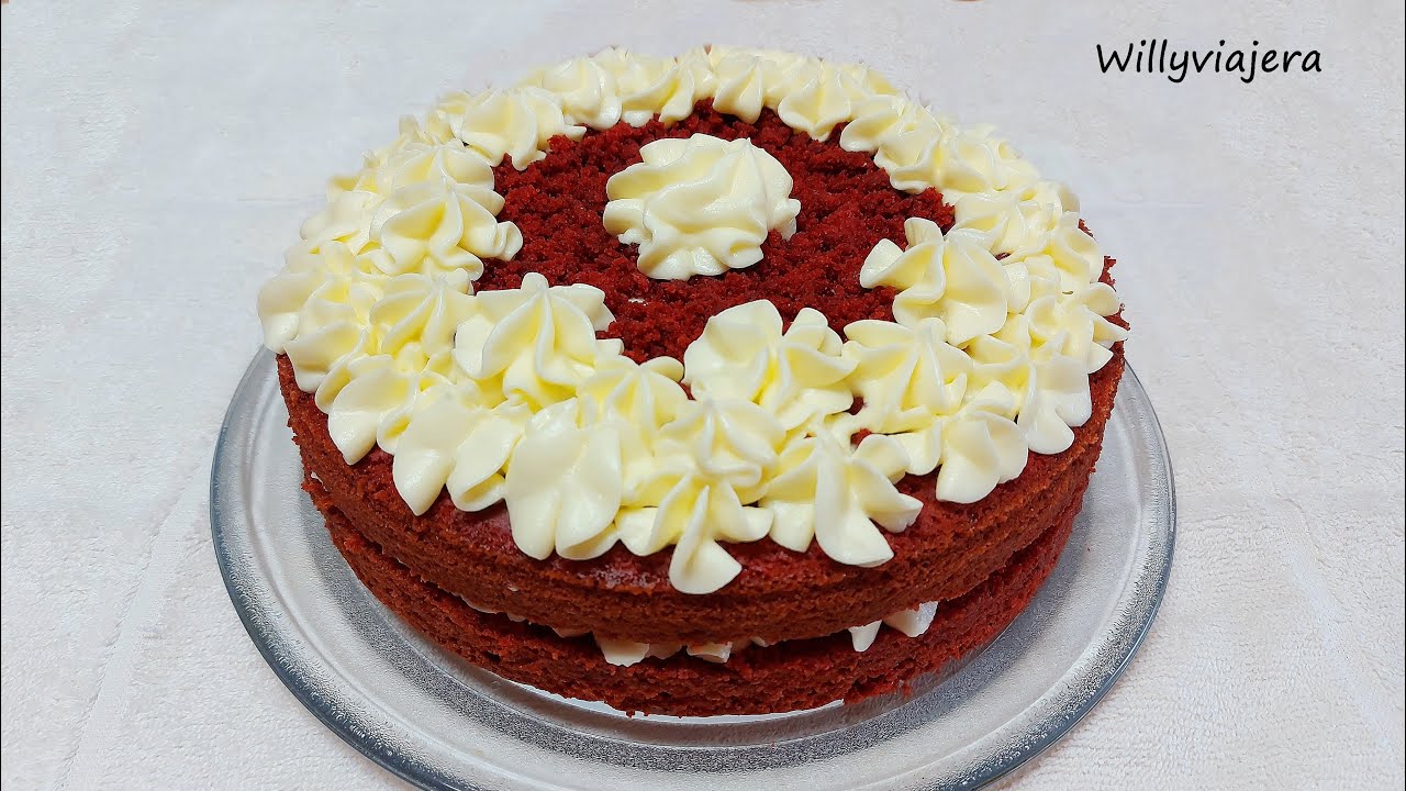 Receta de bizcocho red velvet ( tarta de terciopelo rojo) - Receta Petitchef