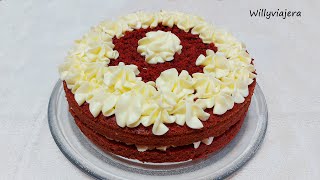 ✅💖TARTA RED VELVET.🍰 Mi tarta favorita