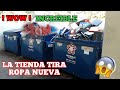 ♻️DUMPSTER DIVING 🇺🇸🇲🇽.la tienda tira ropa nueva y  encuentro muchas cosas mas