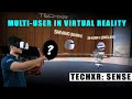 TechXR : SENSE - Multi-User Collaboration in Virtual Reality on Smartphones using 6DoF Controller