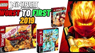 Ranking EVERY 2019 LEGO Ninjago Set! | WORST TO FIRST