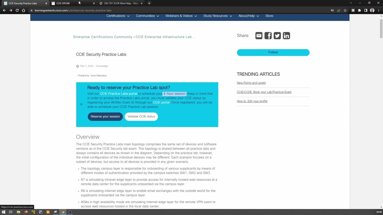 9 - Useful tips for CCIE Security Candidates