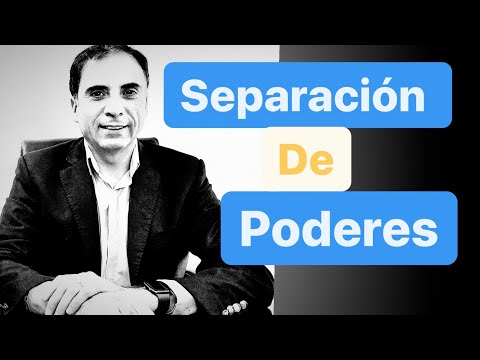 DIVISIÓN DE PODERES.