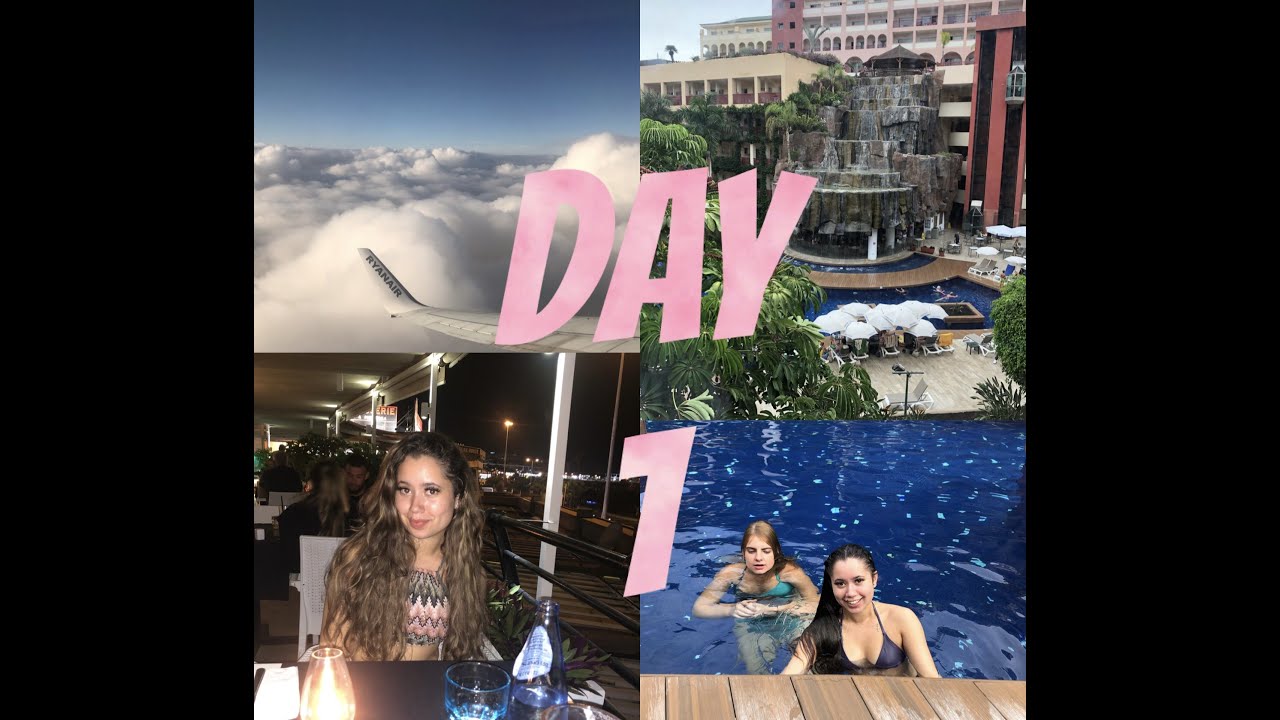 Tenerife vlog: Day 1🏝😆 Hotel Best Jacaranda!