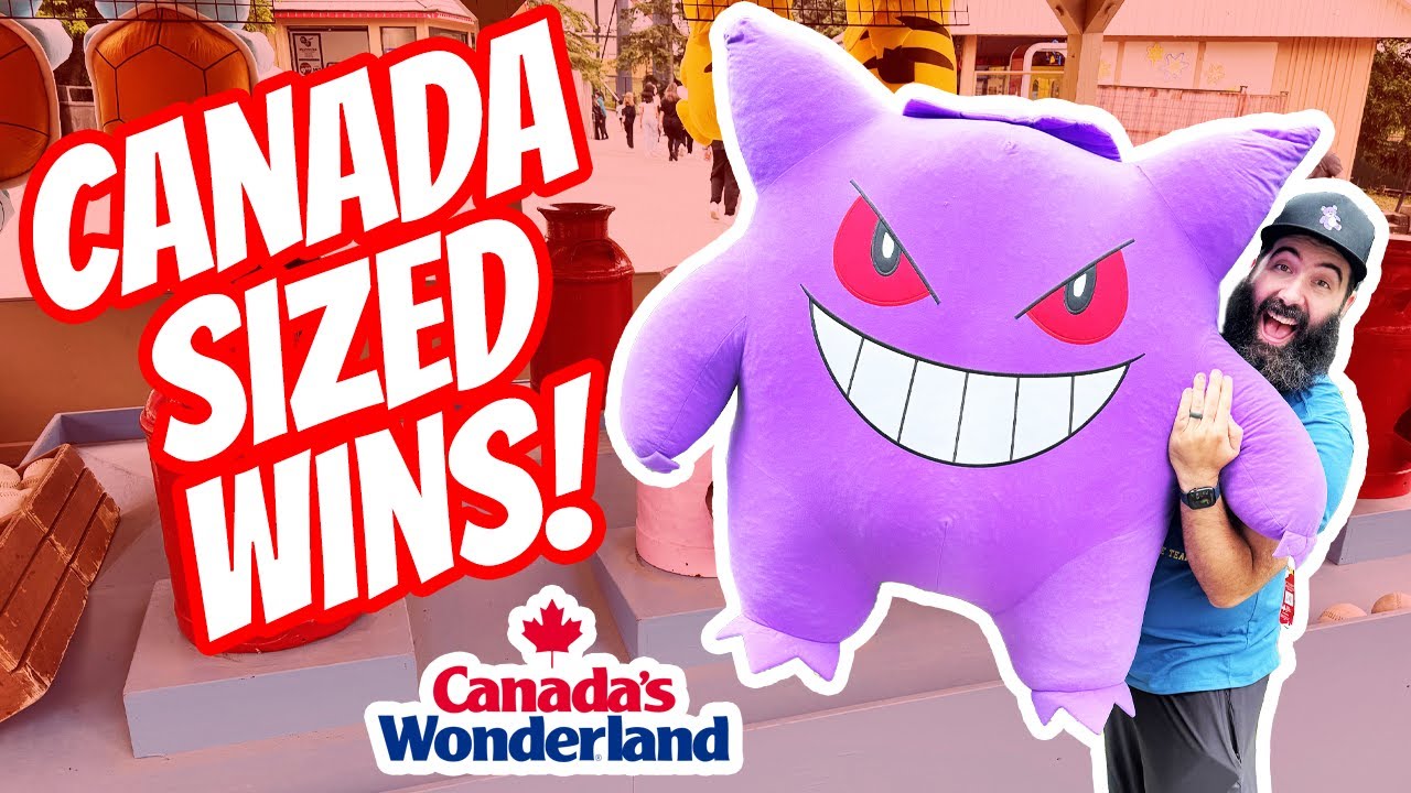 Rainy Day Carnival Games at Canada's Wonderland!