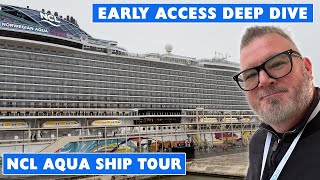 NCL AQUA CRUISE SHIP TOUR - A Guided Look at the Newest Billion Dollar Cruise Ship